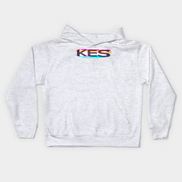 Knotty ends surf wade in the waves Kids Hoodie by ericbear36